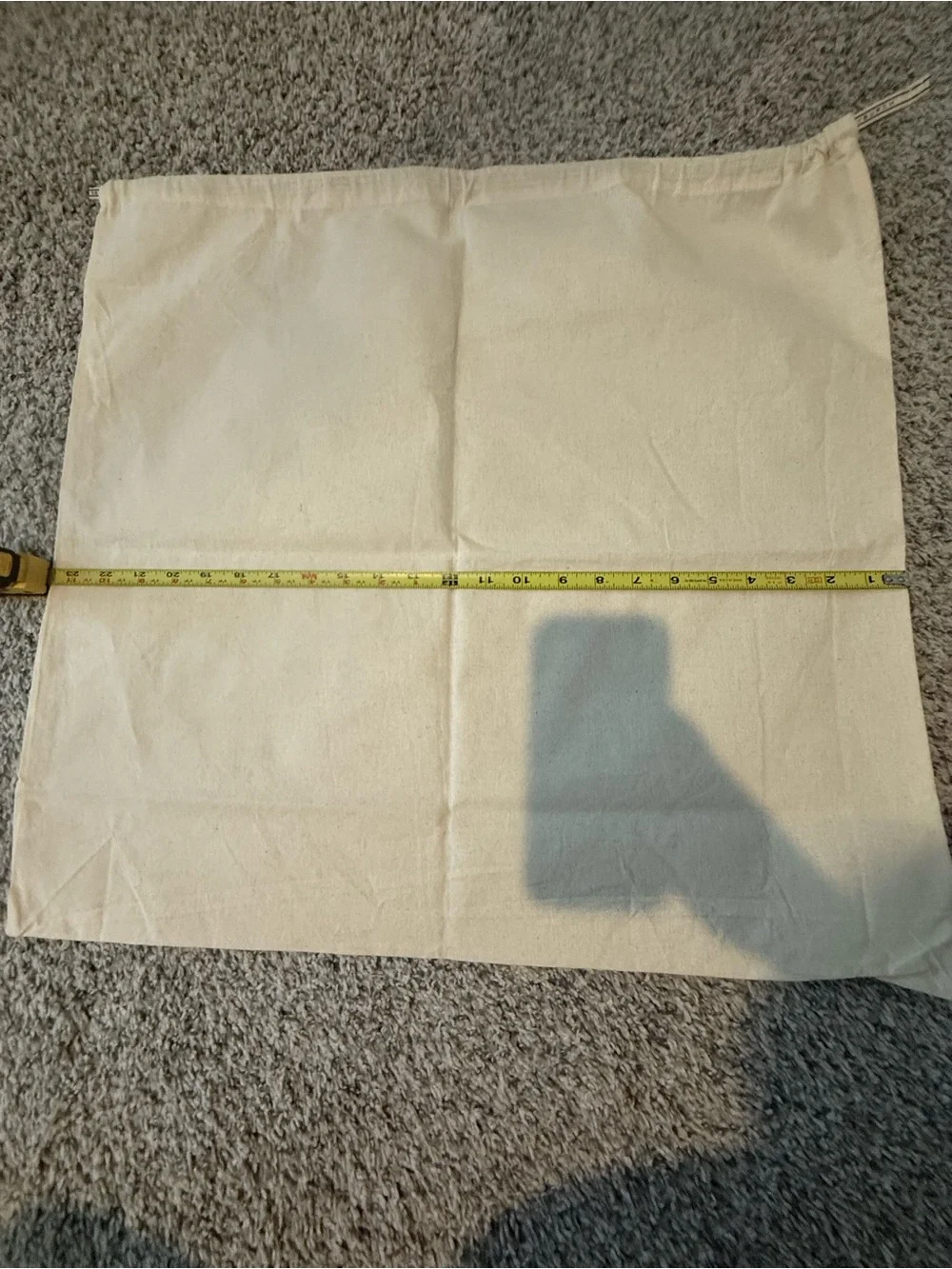 Tory Burch Cream dust bag Drawstring
